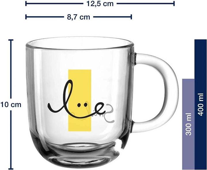 Actual product image Leonardo GK/Tasse 400ml smile EMOZIONE (400 ml, 1x)