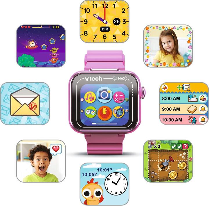 Produktbild VTech KidiZoom Smartwatch MAX rose