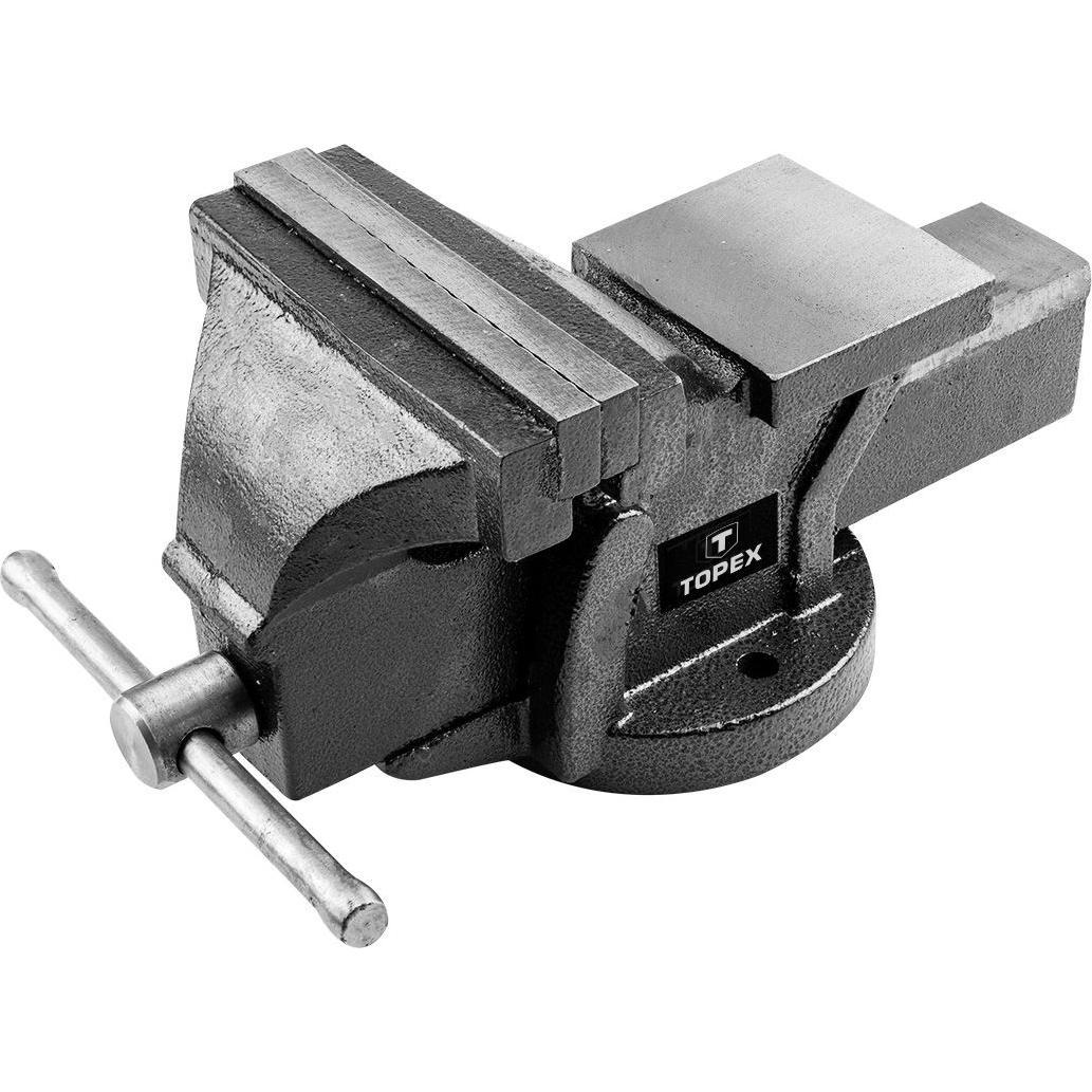 Topex, Schraubstock + Zwinge, Schlosserzwinge 125 mm