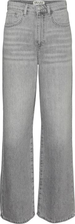 Actual product image Vero Moda VMREBECCA Super High Rise Weiter Beinschnitt Jeans Straight-Fit (W28/L32)
