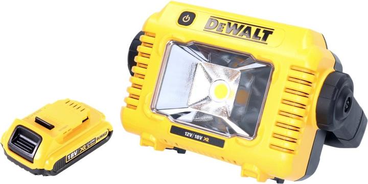 Produktbild DeWalt DCL 077 Akku LED Arbeitsstrahler 12 V 18 V 2000 lm IP54 + 1x Akku 2,0 Ah - ohne Ladegerät (2000 lm)