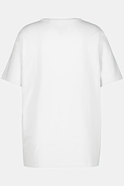 Actual product image Ulla Popken Essential Round Neck Stretch Tee (54)