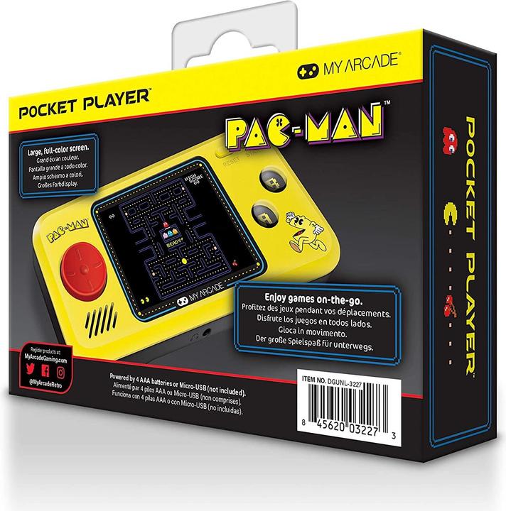 Actual product image MyArcade Pac-Man Pocket Player