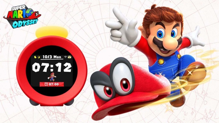 Actual product image Nintendo Alarmo