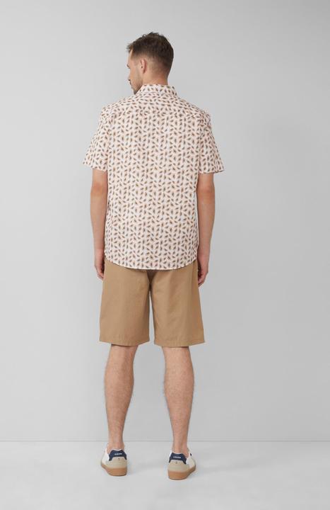 Immagine prodotto S.Oliver Hemd Regular Fit: Gemustertes Kurzarmhemd aus Baumwollstretch (XL)