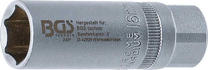 Actual product image BGS Spark Plug Socket, Hexagon 12.5 mm (1/2") Drive 16 mm