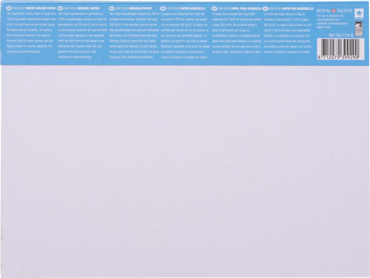 Produktbild Van Gogh Aquarellblock 18 x 24 cm, 12 Blatt (18 x 24 cm)