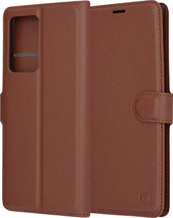 Actual product image Techsuit - Leather Folio - Samsung Galaxy Note 20 Ultra / Note 20 Ultra 5G - Brown (Samsung Galaxy Note 20 Ultra 5G, Samsung Galaxy Note 20 Ultra)