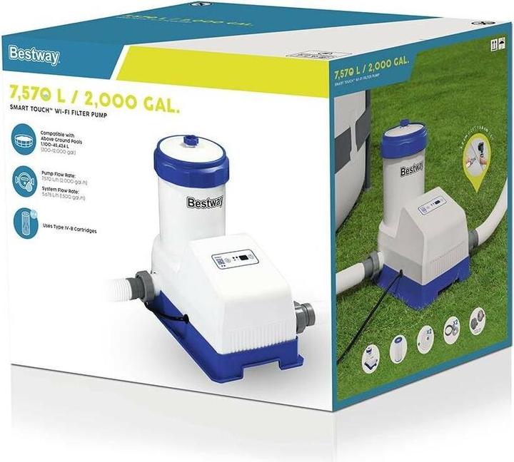 Image du produit Bestway Pompe de filtration WLAN 7 570 l/h