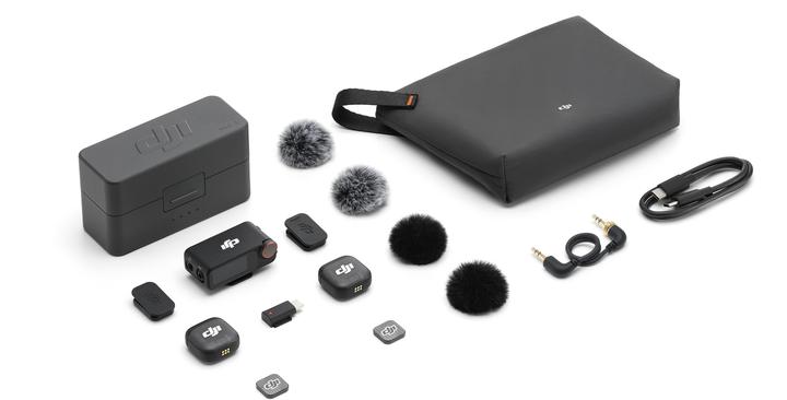 Immagine prodotto DJI Mic 3 (2 TX + 1 RX + Charging Case)