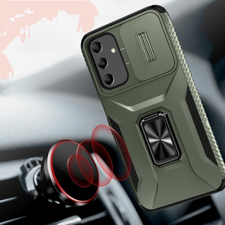 Actual product image Cover-Discount Galaxy A25 5G - Armor Case with kickstand (Samsung Galaxy A25 5G)
