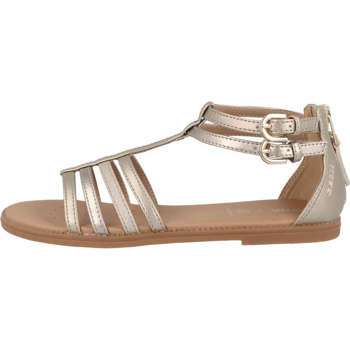 Geox, Mädchen, Sandalen, J S.Karly G. D - 58885, Gold, (35)