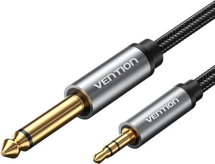 Image du produit Vention Audio cable 3.5mm male to 6.35mm male BCYHL 10m (10 m, jack 6.3mm)