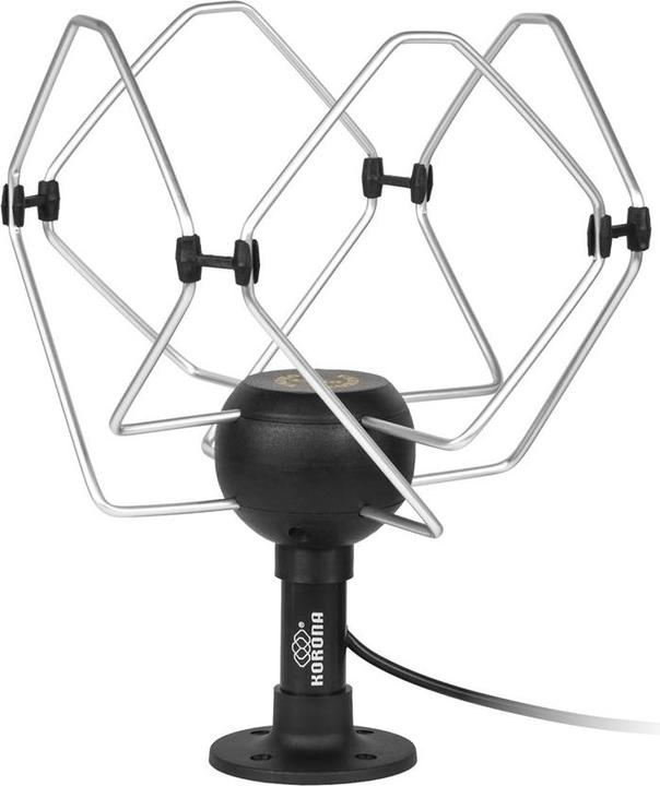 Produktbild INNE Omnidirektionale TV-Antenne KORONA Mobil 12V Wiedyk (Flachantenne, 36 dB)