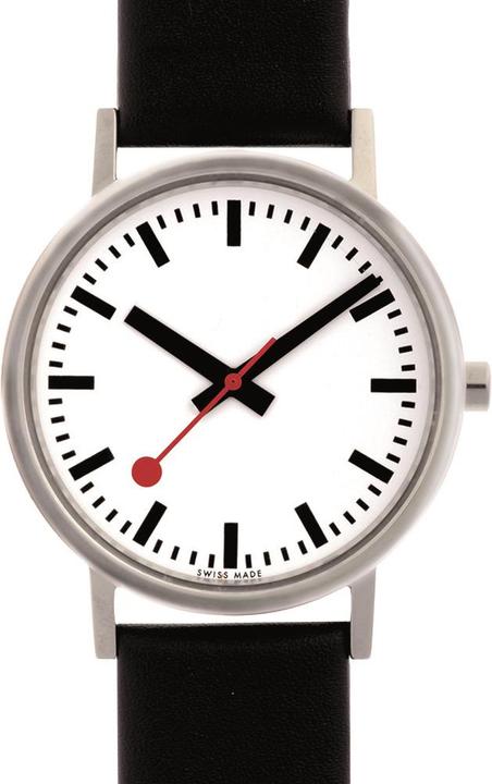 Actual product image Mondaine Classic - Pure Vegan (Analogue wristwatch, Swiss made, 36 mm)