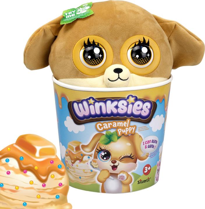 Produktbild Silverlit Winksies Karamell Welpe
