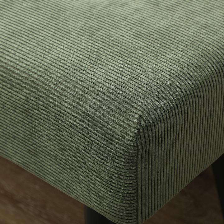 Image du produit Homcom Sitzbank Polyester, Stahl Grün (36 cm)