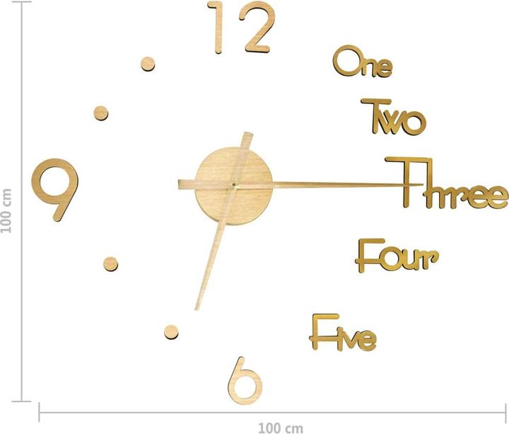 Produktbild vidaXL Wanduhr (100 cm)