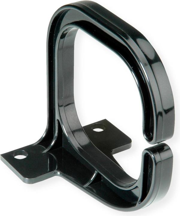 Image du produit Value Oeillet de câble, 80×80 mm, plastique, noir