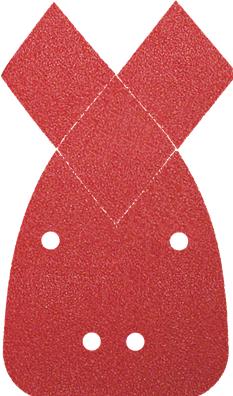 Immagine prodotto Bosch Professional Zubehör Foglio abrasivo Expert per legno. Confezione da 5. 4 fori. (80)