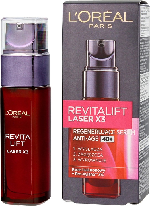 Immagine prodotto L'Oréal Paris L'Oreal - Revitalift Laser X3 Siero Rigenerante Anti-Età Per Il Viso 30Ml (30 ml)