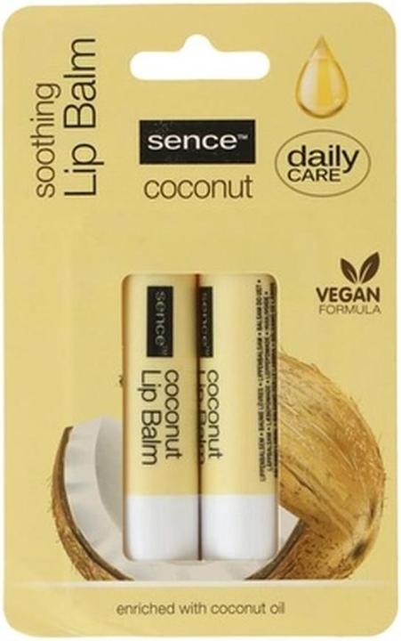 Actual product image Sence Beauty Lip Balm Coconut (Lip balm, Lip care set)