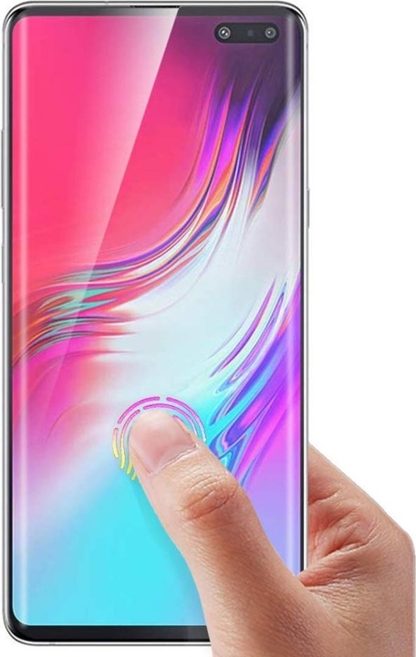 Actual product image Screenguard 100% Display Protection Film Samsung Galaxy S10+ Crystal Clear (1 Piece, Samsung Galaxy S10+)