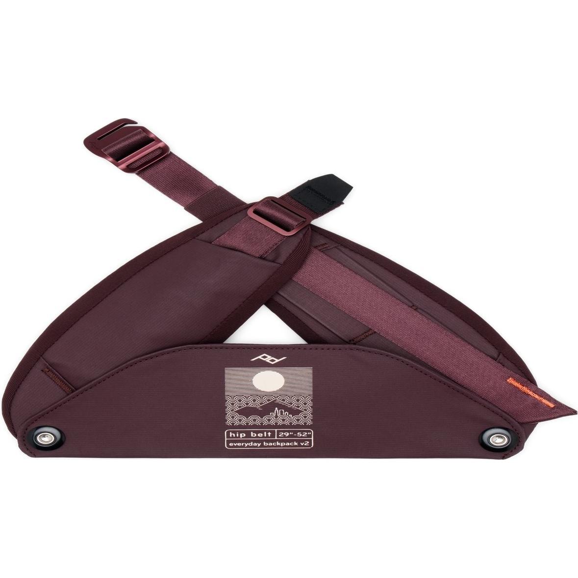 Peak Design Cintura Anca Quotidiana (Cinghia ventrale), Cinghia per fotocamera, Rosso