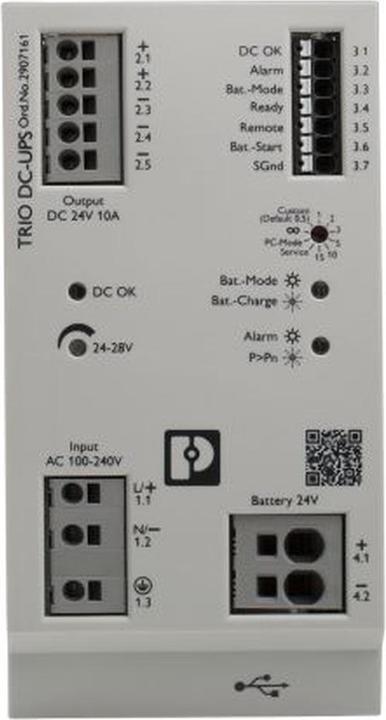 Produktbild Phoenix Contact TRIO-UPS-2G/1AC/24DC/10