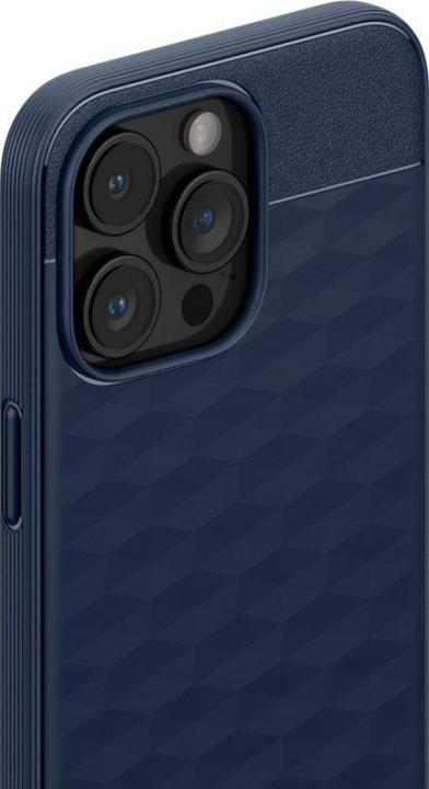 Actual product image Caseology Parallax MAG iPhone 15 Pro Max 6.7" Magsafe Granatowy/Midnight Blue ACS06615 (Apple iPhone 15 Pro Max)