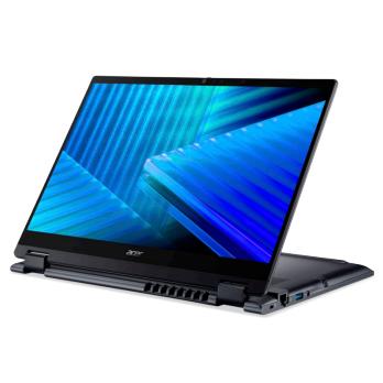 Acer TravelMate P4 Spin (14", Intel Core Ultra 7 255U, 16 GB, 512 GB, DE), Notebook, Blau
