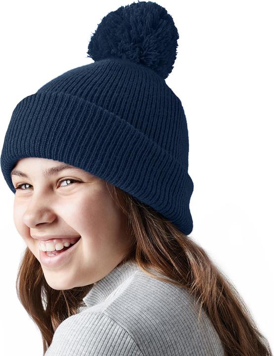 Produktbild Beechfield Reflektive Mütze mit Bommel