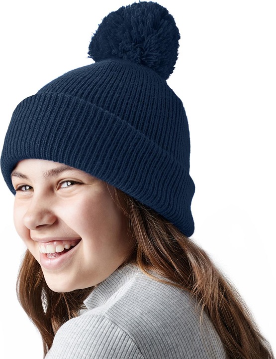 Produktbild Beechfield Reflektive Mütze mit Bommel