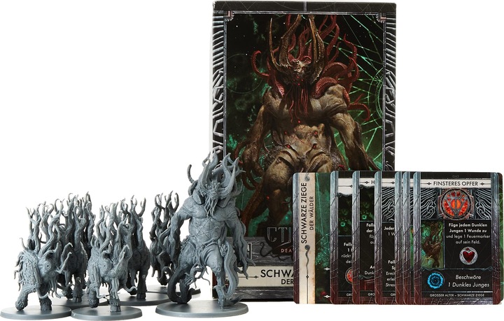 Produktbild Cmon CMND0114 - Death May Die: Schwarze Ziege der Wälder - Cthulhu (Erweiterung, DE-Ausgabe) (Deutsch)