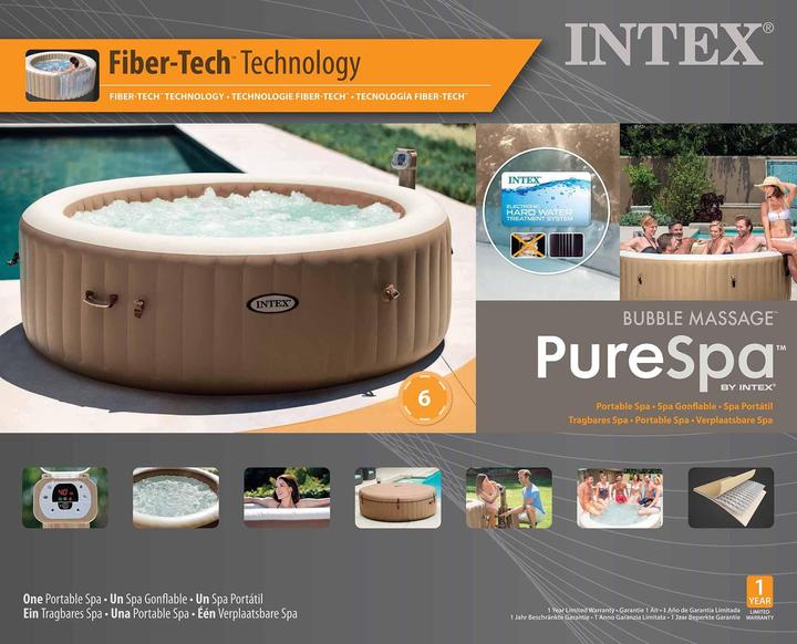 Image du produit Intex Massage à bulles PureSpa (6 pers.)