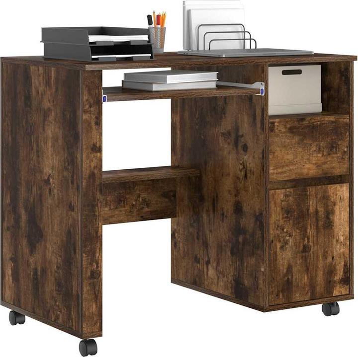 Immagine prodotto VidaXL Scrivania per computer in rovere Artisan Centro in legno composito in rovere Artisan