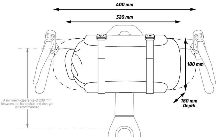 Productafbeelding Zefal Z-Adventure F10 (10 l, Stuurtas)