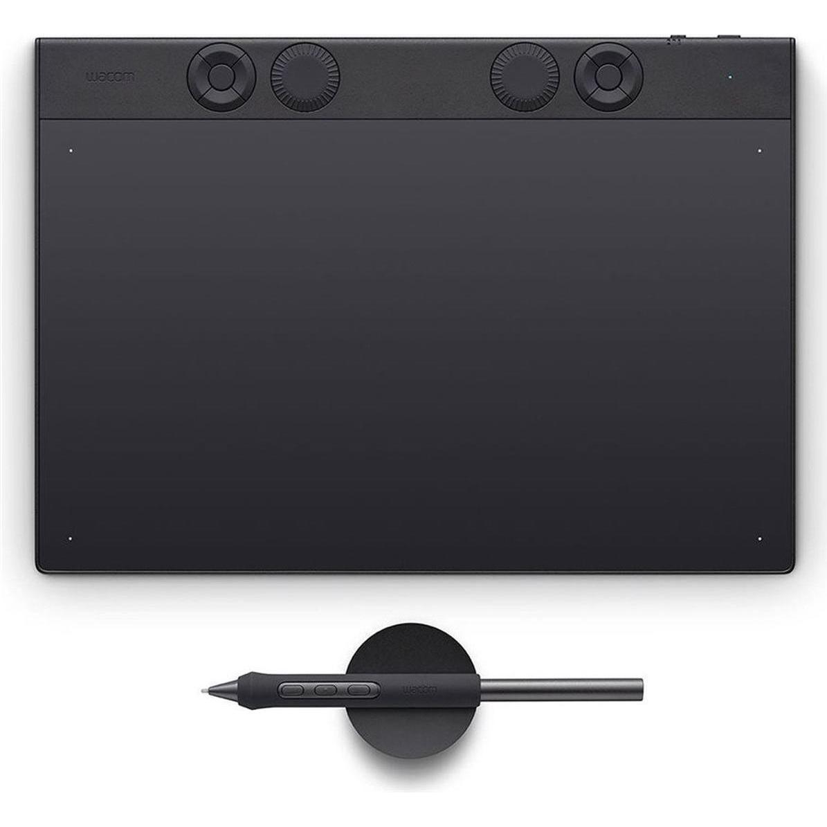 Wacom Intuos Pro M (5080 lpi), Tavoletta grafica, Nero