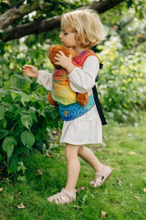 Image du produit Lennylamb Porte-bébé pour poupée - Rainbow Lotus