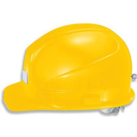 Uvex Safety, Kopfschutz, Schutzhelm uvex super boss 9755100 gelb mit LÃ¼ftungen (52 - 61 cm)