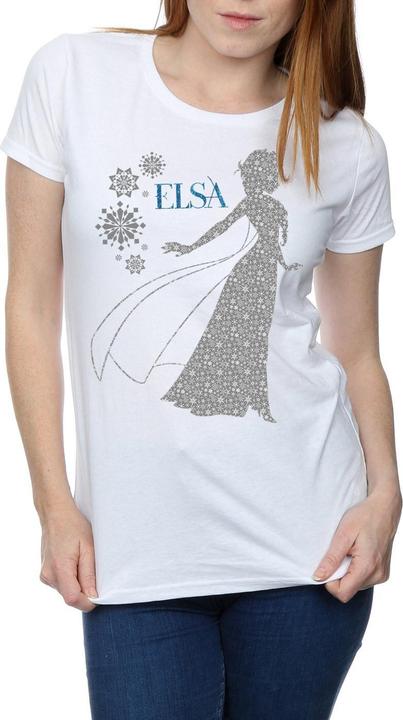 Produktbild Disney Frozen Elsa Christmas Silhouette TShirt (L)
