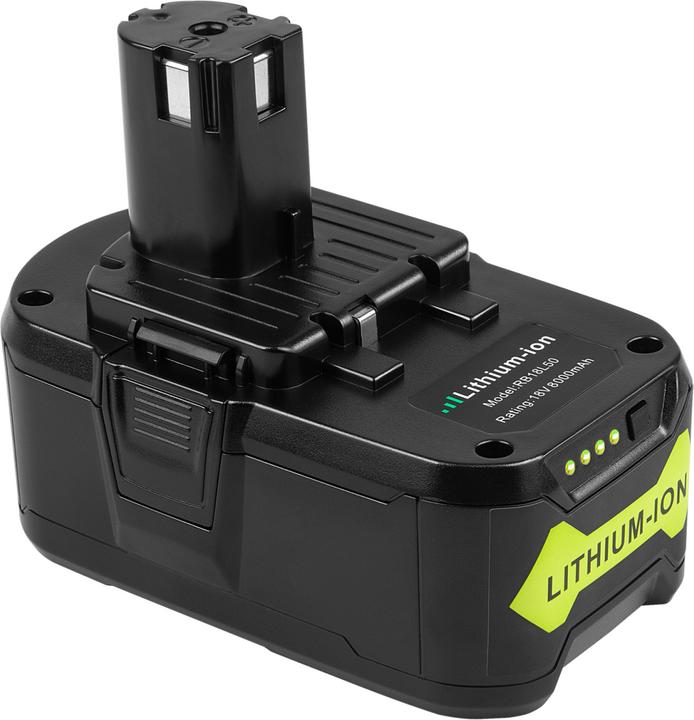 Actual product image Acconic Battery f. RYOBI One+ Lithium RB18L50 P108 P104 Battery (50 V)