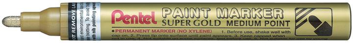 Actual product image Pentel paint marker (Gold, 2.50 mm, 12 x)