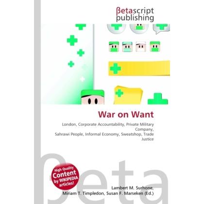 War on Want, Fachbücher