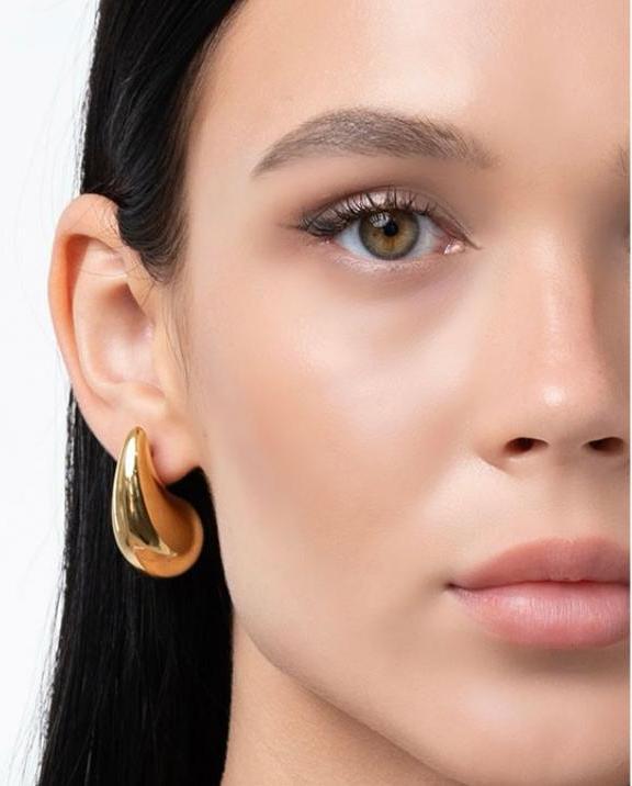 Actual product image Sensora Jewelry California earrings (Stainless steel)