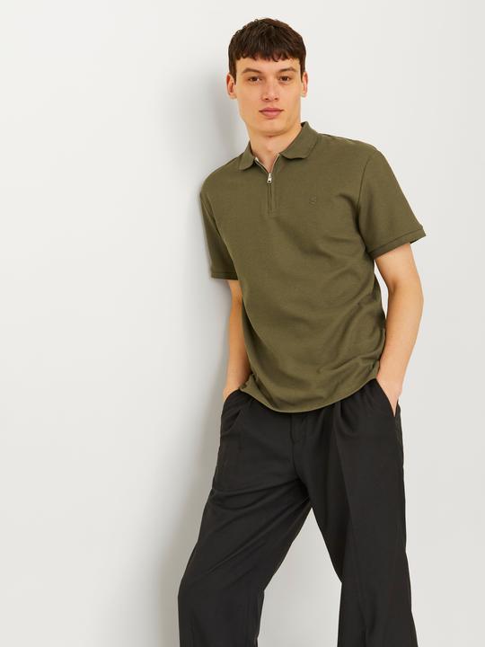 Actual product image Jack & Jones Single-coloured polo T-shirt T-shirt (XS)