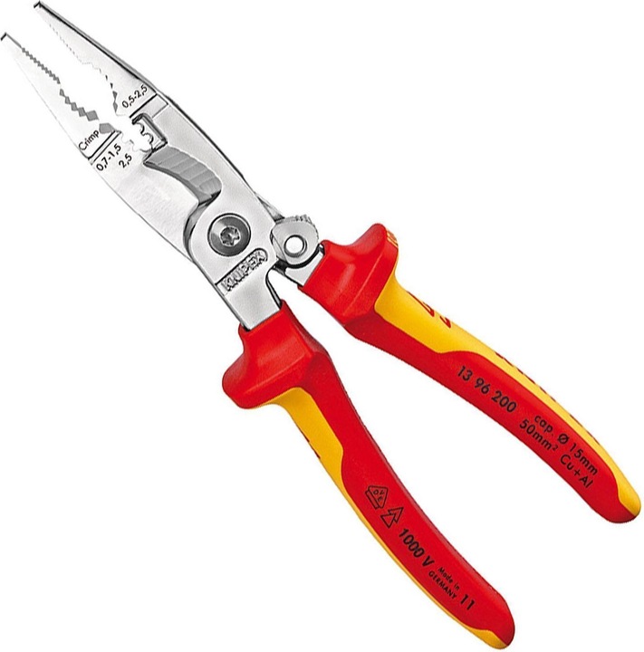 Produktbild Knipex Elektro-Installationszange (200 mm)
