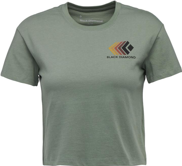 Actual product image Black Diamond Faded Crop Ss Tee (XL)