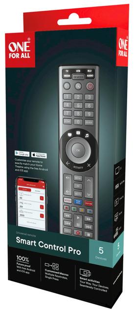 Actual product image One for All Smart Control 5 Advance App URC 7956 (Universal remote control, Infrared)