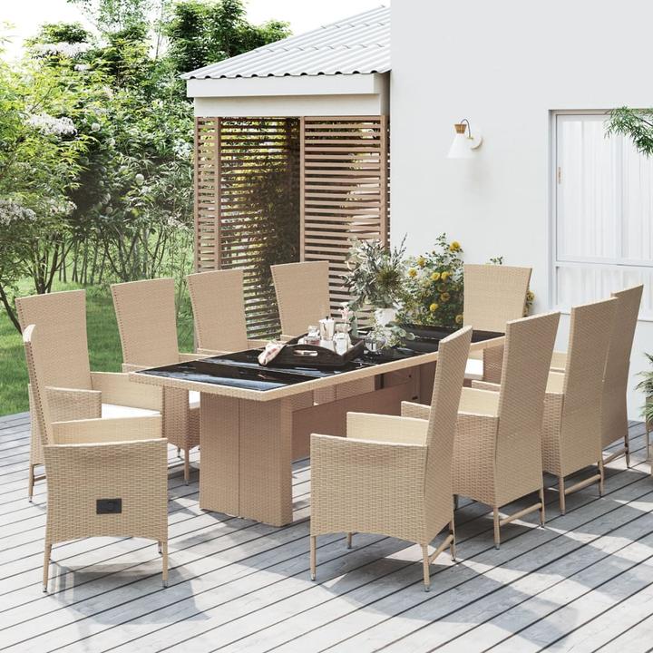 Produktbild vidaXL Garten Essgruppe (240 x 90 x 75 cm)